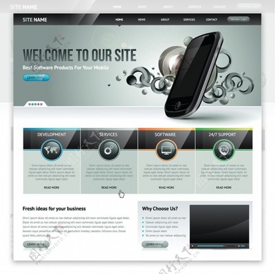 網(wǎng)站模板與網(wǎng)頁設(shè)計(jì)的視覺藝術(shù)